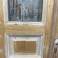 Antique French Double Doors (39.75x94.5) 1 Pane Glass, European Reclaimed G182