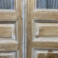 Antique French Double Doors (43.75x101) 1 Pane Glass, European Reclaimed G183