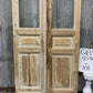 Antique French Double Doors (43.75x101) 1 Pane Glass, European Reclaimed G183
