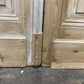 Antique French Double Doors (43.75x101) 1 Pane Glass, European Reclaimed G183
