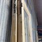 Antique French Double Doors (43.75x101) 1 Pane Glass, European Reclaimed G183
