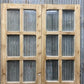 Antique French Double Doors (40x83) 12 Pane Glass, European Reclaimed G184