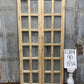 Antique French Double Doors (40x83) 12 Pane Glass, European Reclaimed G184