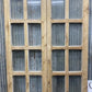 Antique French Double Doors (40x83) 12 Pane Glass, European Reclaimed G184