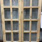 Antique French Double Doors (40x83) 12 Pane Glass, European Reclaimed G184