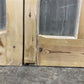 Antique French Double Doors (40x83) 12 Pane Glass, European Reclaimed G184