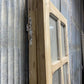 Antique French Double Doors (40x83) 12 Pane Glass, European Reclaimed G184