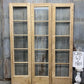 Antique French Double Doors (67x88) 5 Pane Glass, European Reclaimed G185
