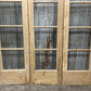 Antique French Double Doors (67x88) 5 Pane Glass, European Reclaimed G185