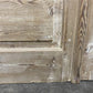 Antique French Double Doors (48x81) 4 Pane Glass, European Reclaimed G186