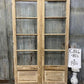 Antique French Double Doors (48x81) 4 Pane Glass, European Reclaimed G186