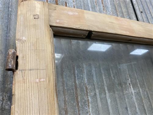 Antique French Double Doors (48x81) 4 Pane Glass, European Reclaimed G186