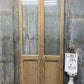 Antique French Double Doors (39.75x93.75) 1 Pane Glass, European Reclaimed G187