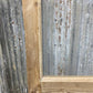 Antique French Double Doors (39.75x93.75) 1 Pane Glass, European Reclaimed G187