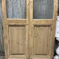 Antique French Double Doors (39.75x93.75) 1 Pane Glass, European Reclaimed G187