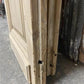 Antique French Double Doors (39.75x93.75) 1 Pane Glass, European Reclaimed G187