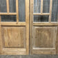 Antique French Double Doors (56x83) 5 Pane Glass, European Reclaimed G188