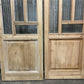 Antique French Double Doors (56x83) 5 Pane Glass, European Reclaimed G188