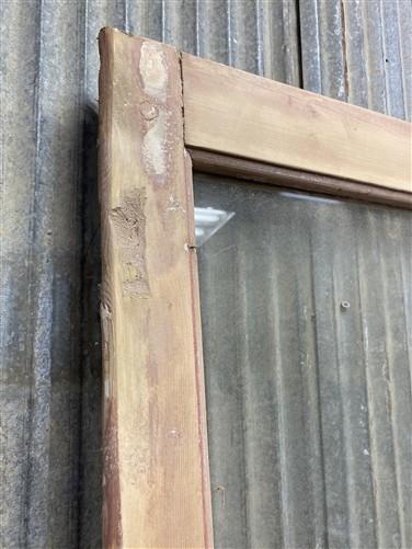 Antique French Double Doors (48.5x82.75) 1 Pane Glass, European Reclaimed G189