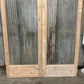 Antique French Double Doors (48.5x82.75) 1 Pane Glass, European Reclaimed G189