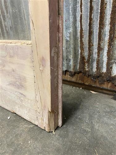 Antique French Double Doors (48.5x82.75) 1 Pane Glass, European Reclaimed G189