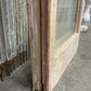 Antique French Double Doors (48.5x82.75) 1 Pane Glass, European Reclaimed G189