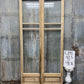Antique French Double Doors (42.5x91.5) 3 Pane Glass, European Reclaimed G191