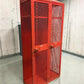 DeBourgh Industrial Mesh Locker Vintage Steel Storage Cabinet Double Locker B
