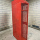 DeBourgh Industrial Mesh Locker Vintage Steel Storage Cabinet Double Locker B
