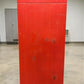 DeBourgh Industrial Mesh Locker Vintage Steel Storage Cabinet Double Locker B