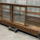 Oak Store Display Case, Vintage 8' Glass Showcase, Store Counter, Tenk's Clipper