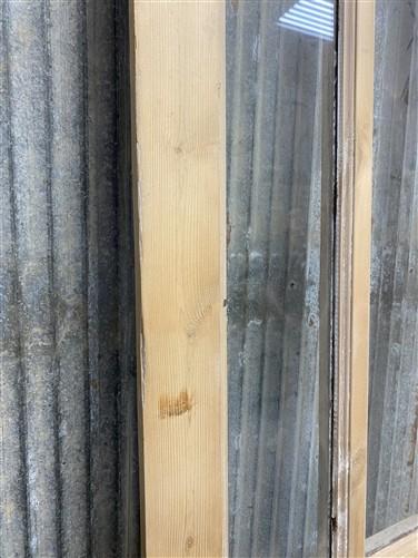 Antique French Double Doors (56.5x83) 5 Pane Glass, European Reclaimed G190