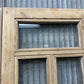 Antique French Double Doors (56.5x83) 5 Pane Glass, European Reclaimed G190