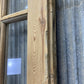 Antique French Double Doors (37.5x98) 10 Pane Glass, European Reclaimed G203