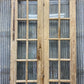 Antique French Double Doors (37.5x98) 10 Pane Glass, European Reclaimed G203