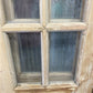 Antique French Double Doors (37.5x98) 10 Pane Glass, European Reclaimed G203