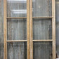 Antique French Double Doors (46x101) 3 Pane Glass, European Reclaimed G197