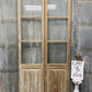 Antique French Double Doors (46x101) 3 Pane Glass, European Reclaimed G197