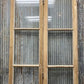 Antique French Double Doors (39x100.75) 3 Pane Glass, European Reclaimed G196