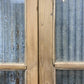 Antique French Double Doors (39x100.75) 3 Pane Glass, European Reclaimed G196