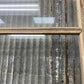 Antique French Double Doors (46.5x103) 3 Pane Glass, European Reclaimed G195