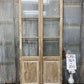 Antique French Double Doors (46.5x103) 3 Pane Glass, European Reclaimed G195