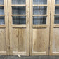 Antique French Double Doors (84.5x83.5) 5 Pane Glass, European Reclaimed G194