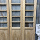 Antique French Double Doors (84.5x83.5) 5 Pane Glass, European Reclaimed G194