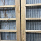 Antique French Double Doors (84.5x83.5) 5 Pane Glass, European Reclaimed G194