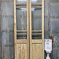 Antique French Double Doors (44x103) 5 Pane Glass, European Reclaimed G193