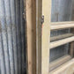Antique French Double Doors (44x103) 5 Pane Glass, European Reclaimed G193