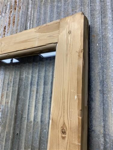 Antique French Double Doors (44.5x88.5) 5 Pane Glass, European Reclaimed G192