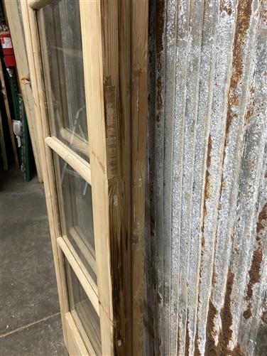 Antique French Double Doors (44.5x88.5) 5 Pane Glass, European Reclaimed G192