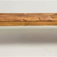 Rustic Folding Bench (72x14) Vintage Reclaimed Wood Bench, Farmhouse Seat A111